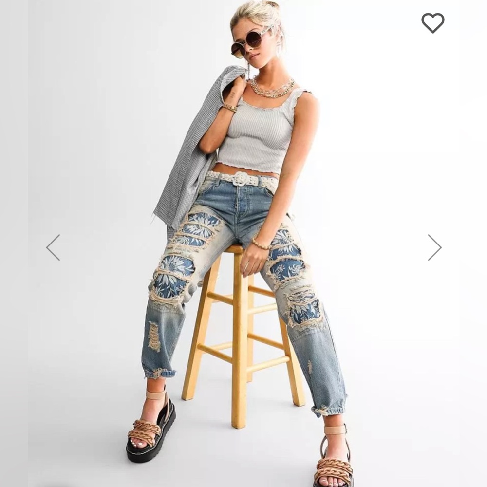 Free People Dessert Rose Jeans ✨